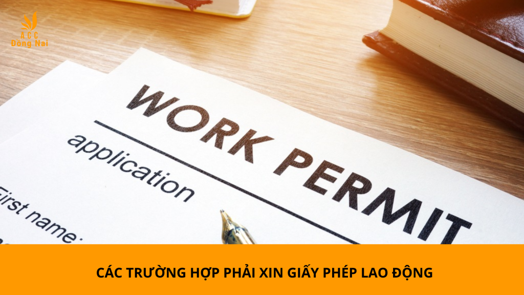 Các trường hợp phải xin giấy phép lao động