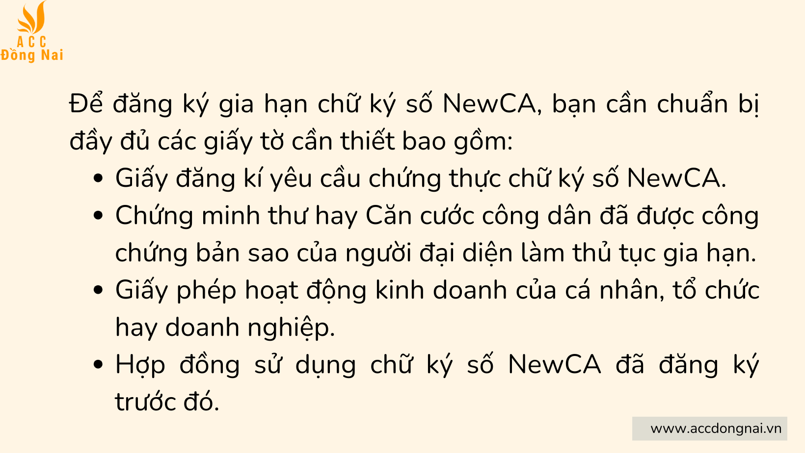 Các giấy tờ, chứng từ khách hàng cần cung cấp