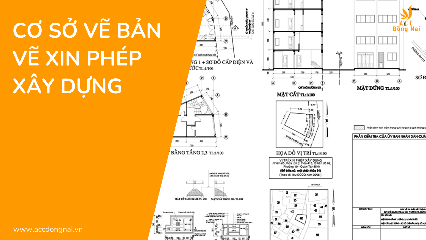 Cơ sở vẽ bản vẽ xin phép xây dựng