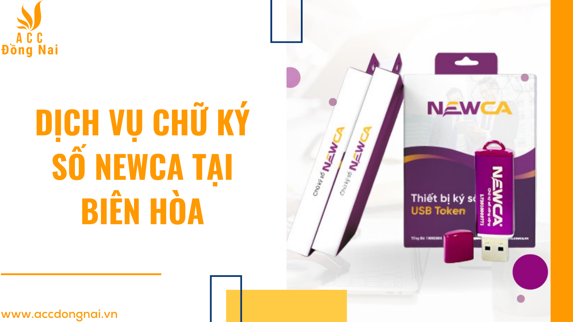 Dịch vụ chữ ký số NewCA tại Biên Hòa