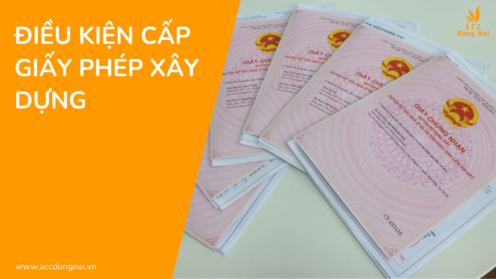 Điều kiện cấp giấy phép xây dựng