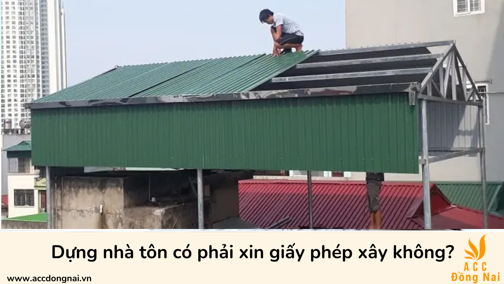 Dựng nhà tôn có phải xin giấy phép xây không?