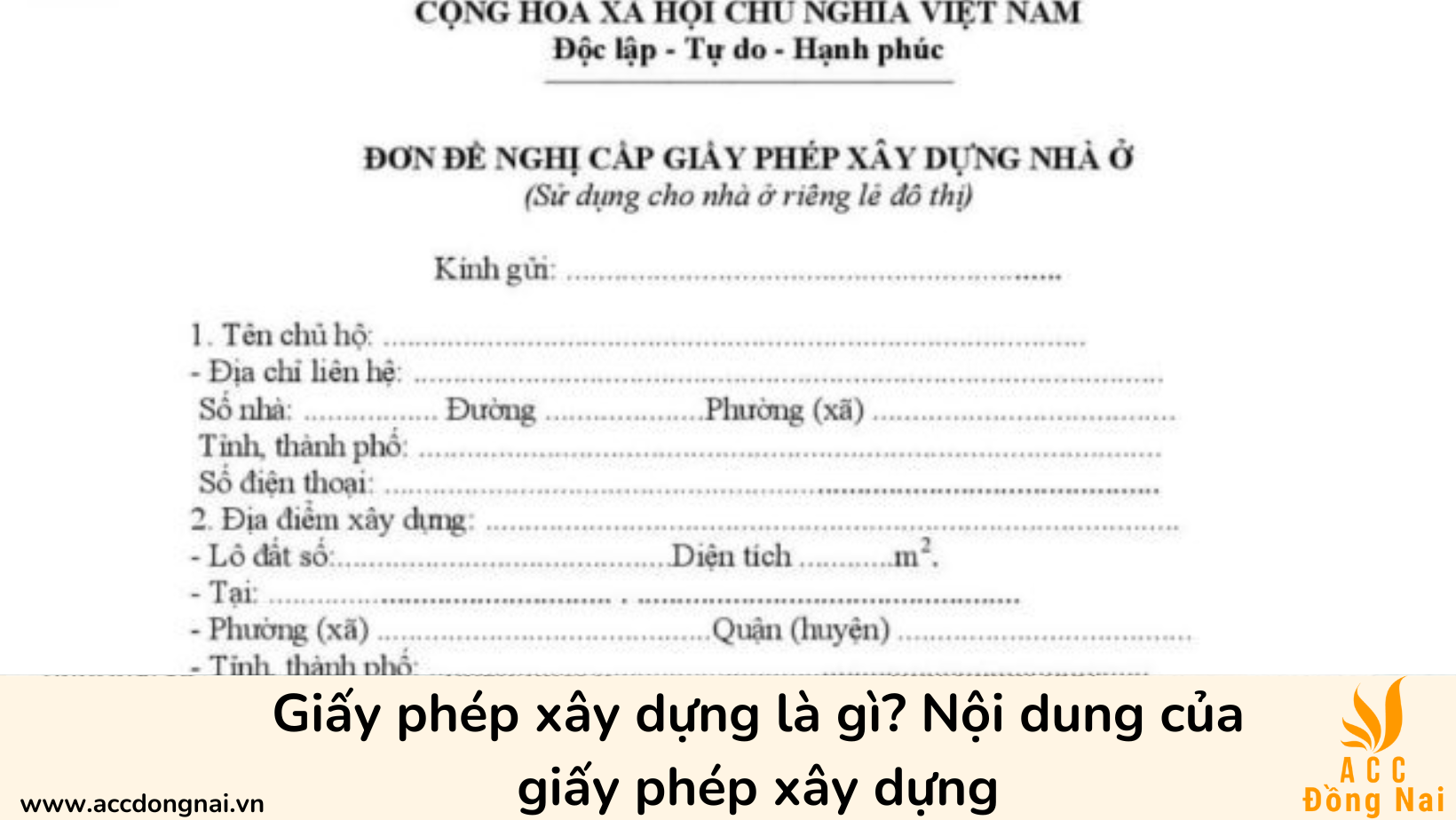 Giấy phép xây dựng là gì? Nội dung của giấy phép xây dựng