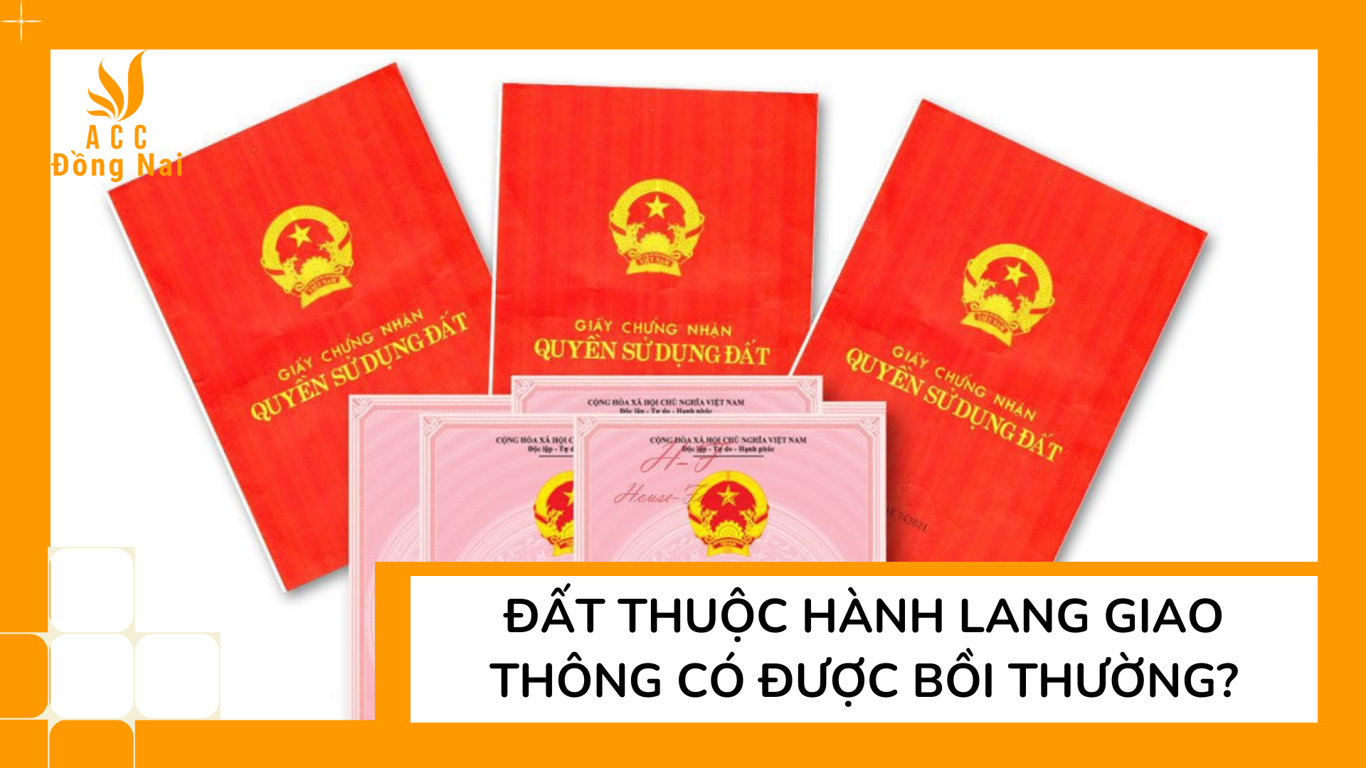 Đất thuộc hành lang giao thông có được bồi thường?