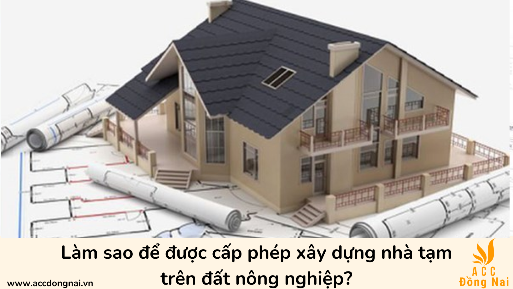 Làm sao để được cấp phép xây dựng nhà tạm trên đất nông nghiệp?