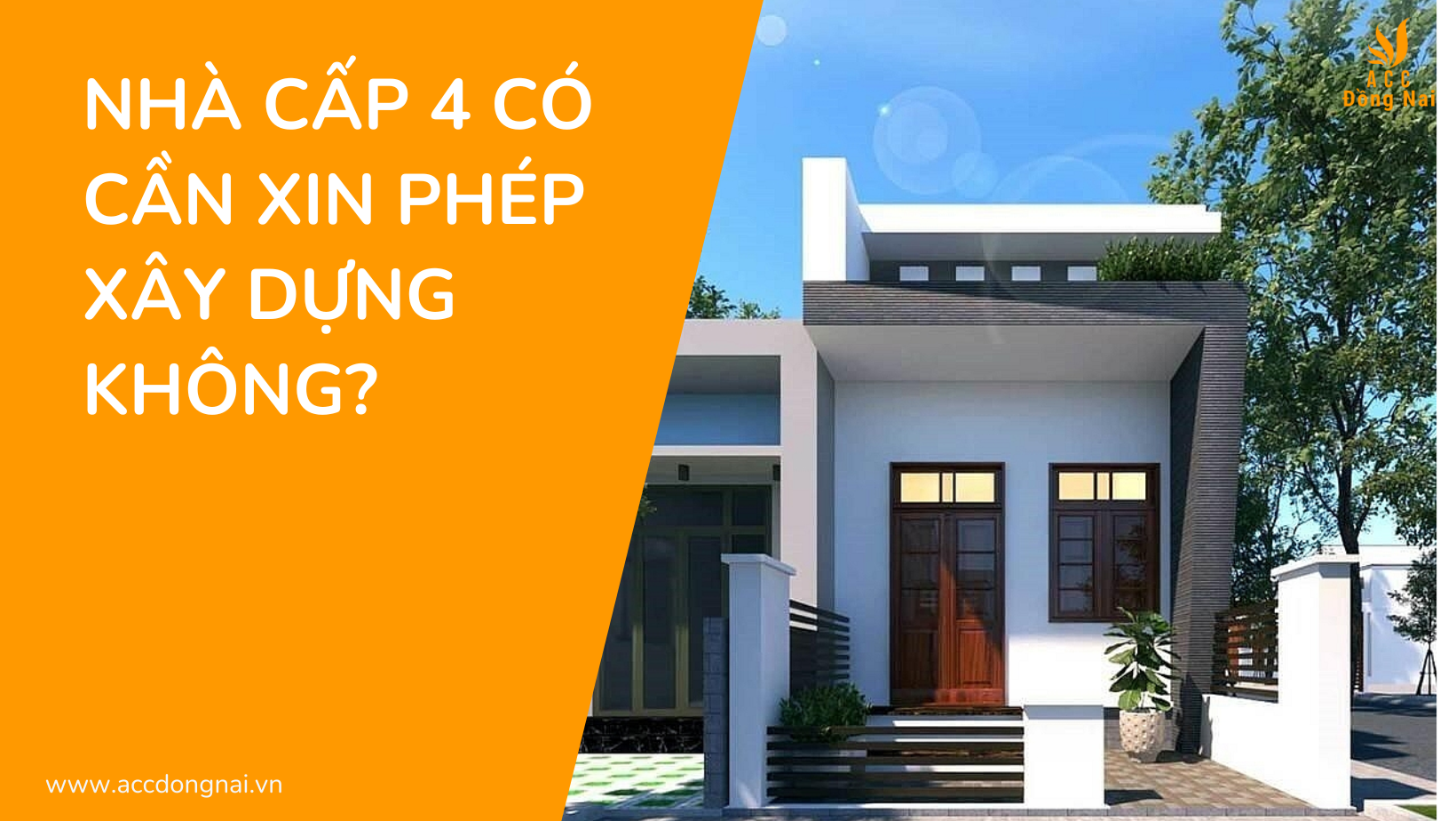 Nhà cấp 4 có cần xin phép xây dựng không?