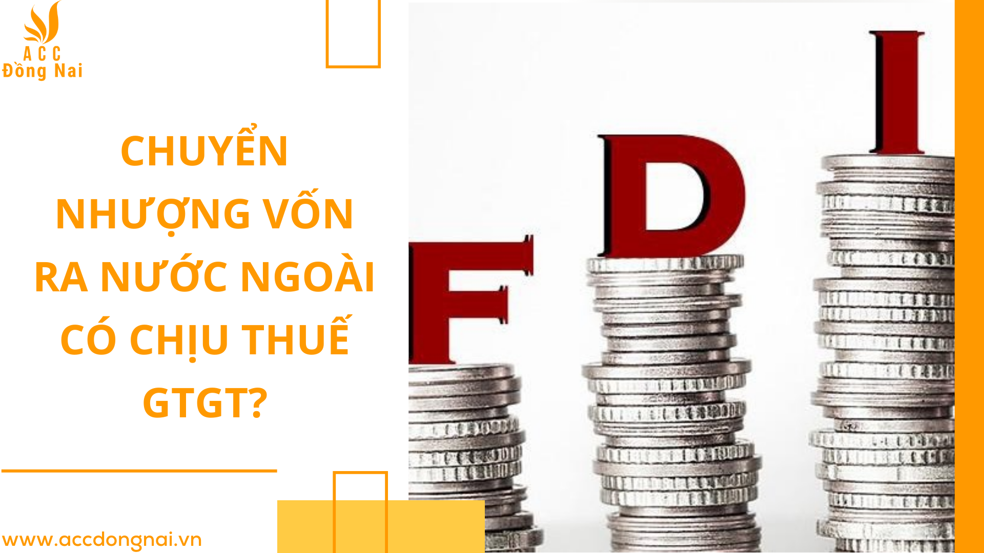 Chuyển nhượng vốn ra nước ngoài có chịu thuế GTGT?