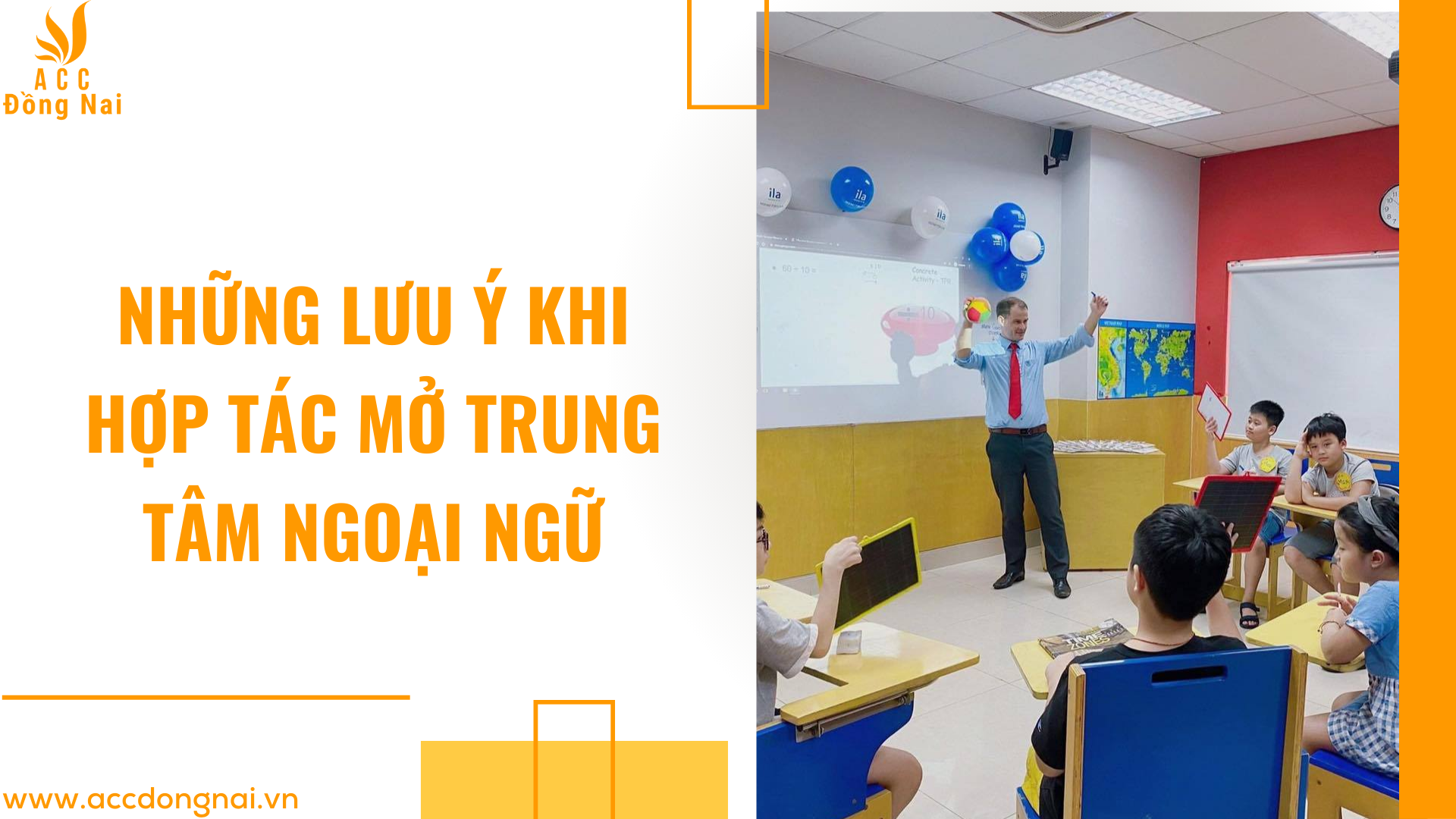 Những lưu ý khi hợp tác mở trung tâm ngoại ngữ