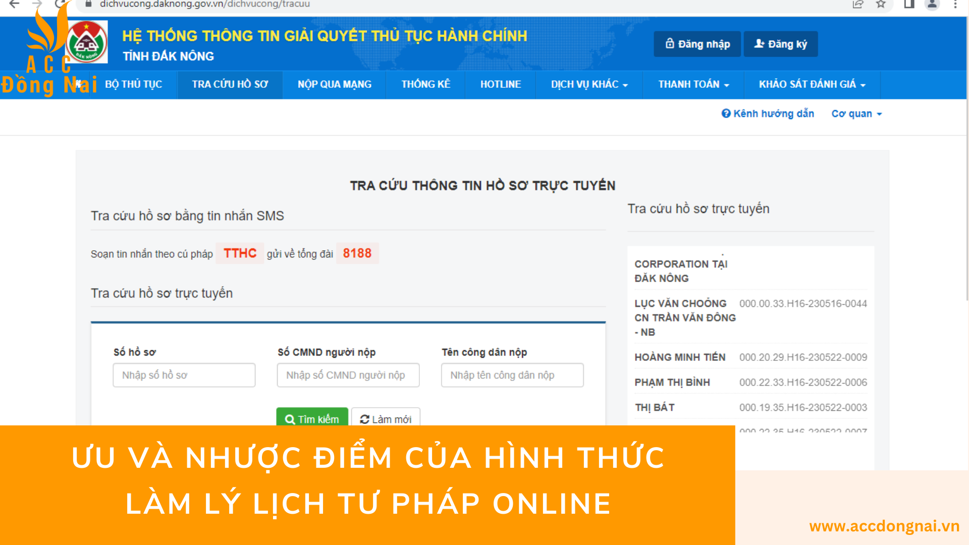 Ưu và nhược điểm của hình thức làm lý lịch tư pháp online