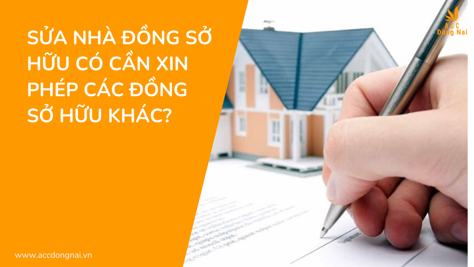 Sửa nhà đồng sở hữu có cần xin phép các đồng sở hữu khác?