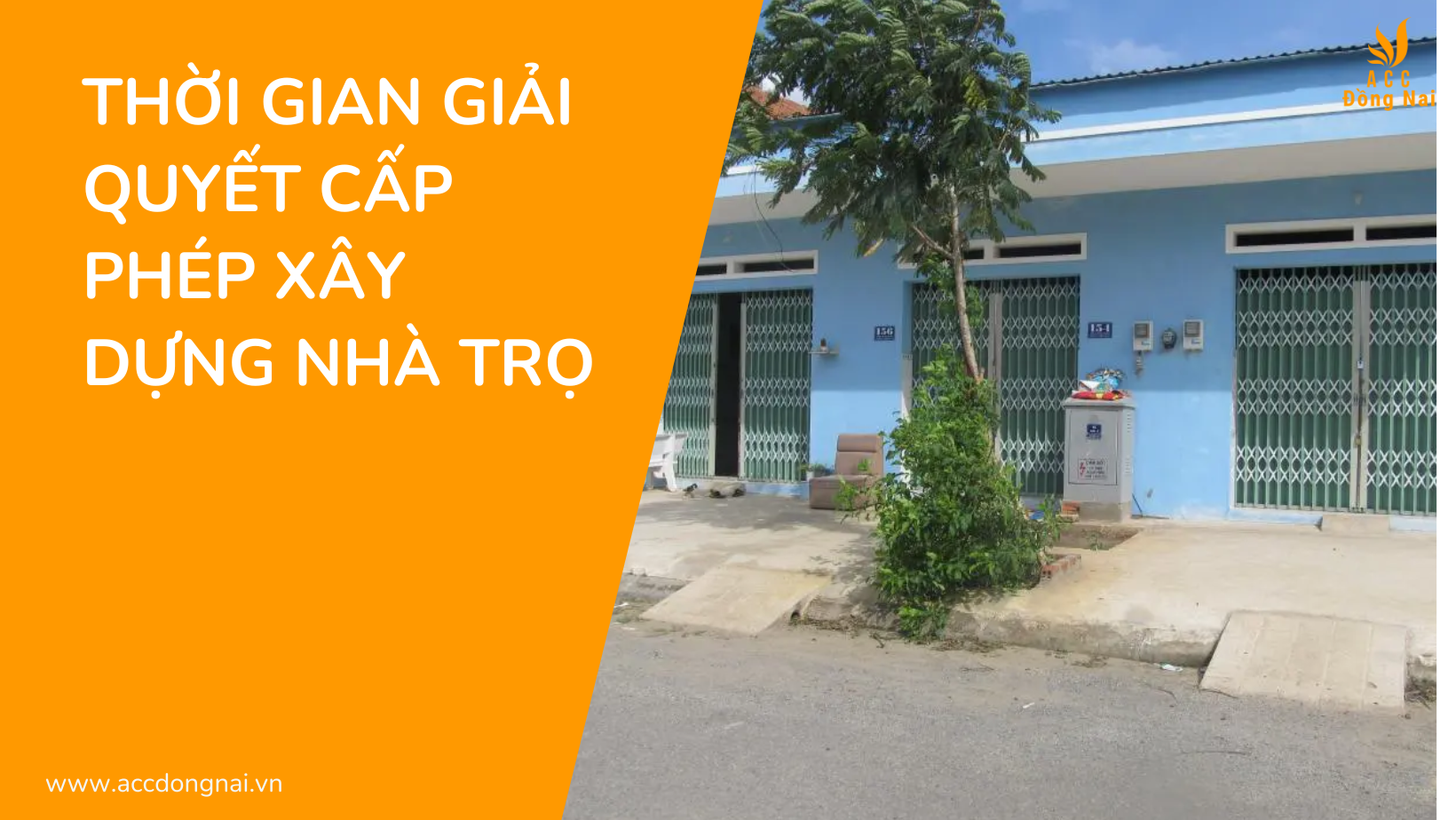 Thời gian giải quyết cấp phép xây dựng nhà trọ