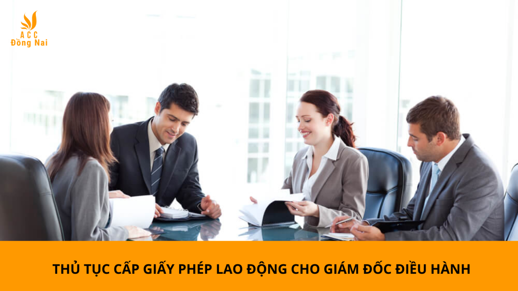 Thủ tục cấp giấy phép lao động cho giám đốc điều hành