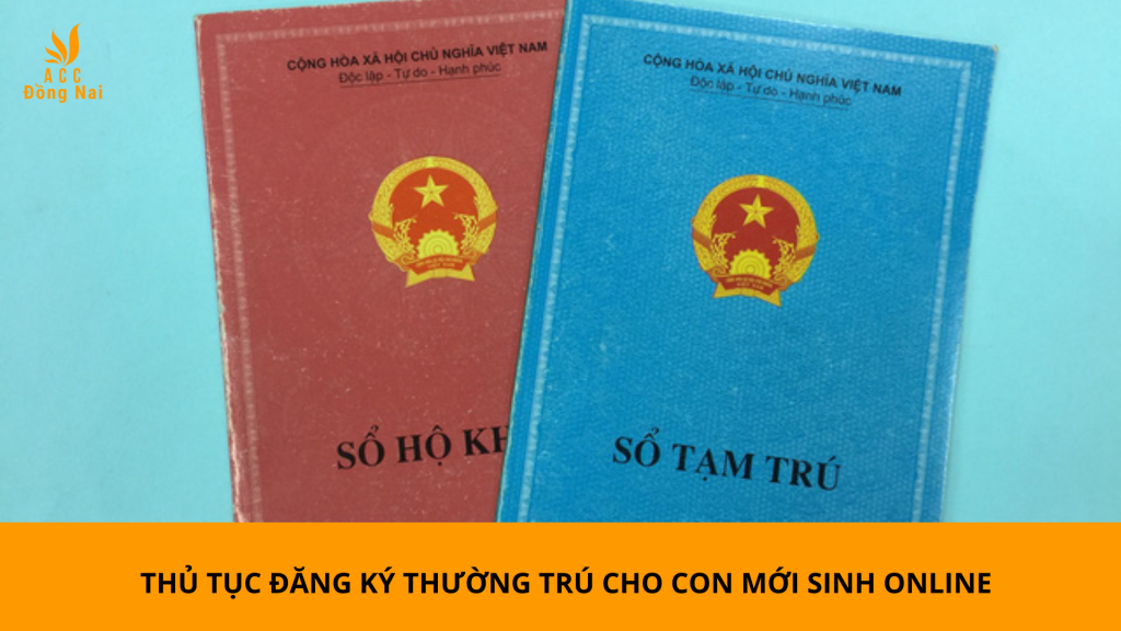 Thủ tục đăng ký thường trú cho con mới sinh online