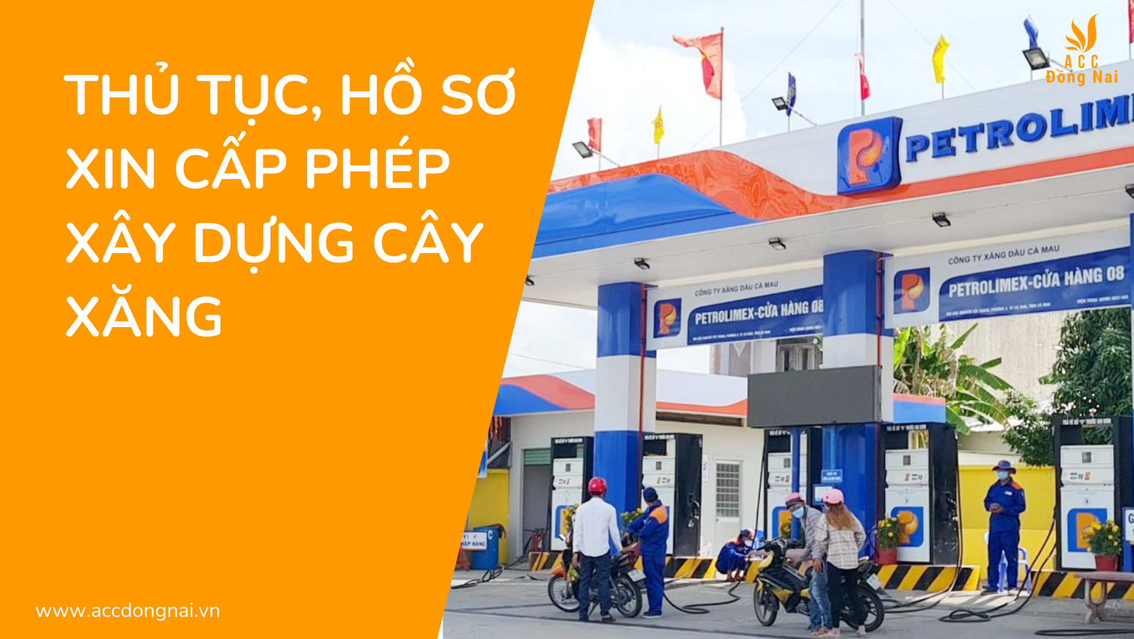 Thủ tục, hồ sơ xin cấp phép xây dựng cây xăng