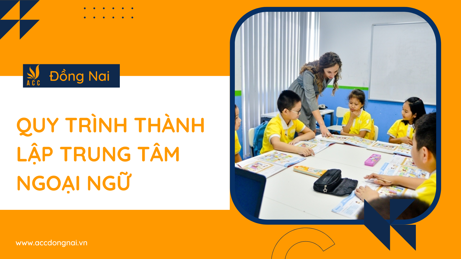 Quy trình thành lập trung tâm ngoại ngữ