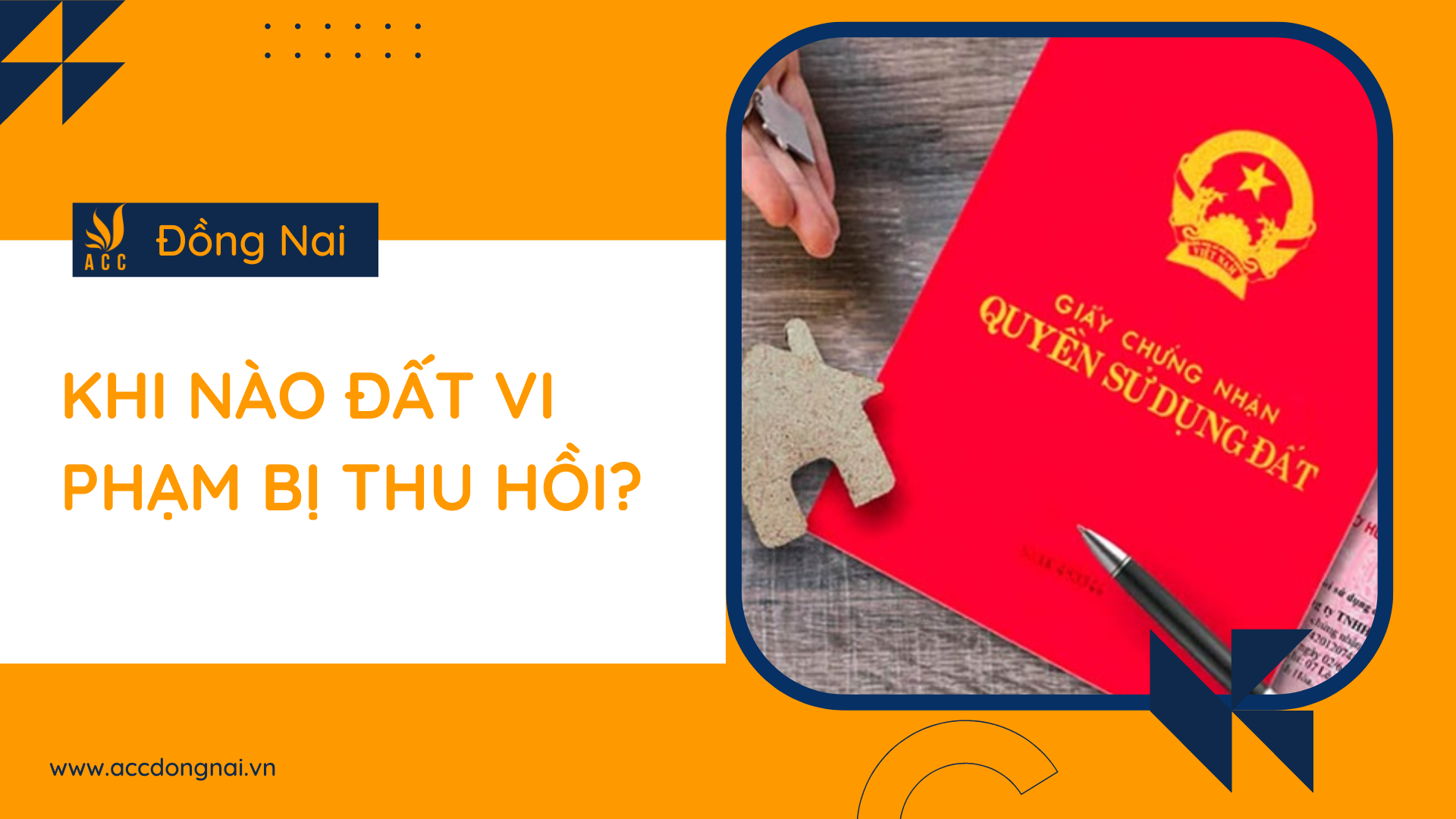 Khi nào đất vi phạm bị thu hồi?