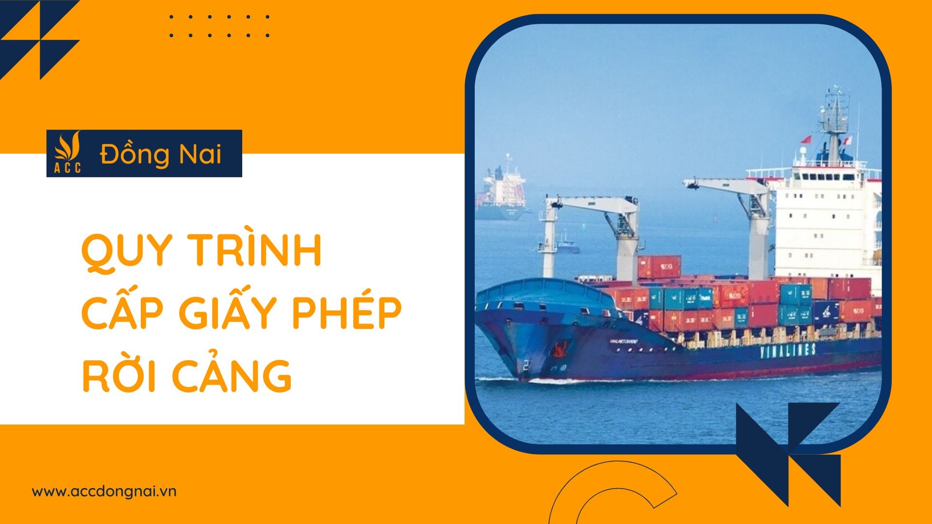 Quy trình cấp giấy phép rời cảng