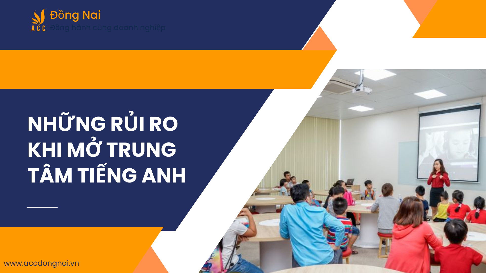 Những rủi ro khi mở trung tâm tiếng anh