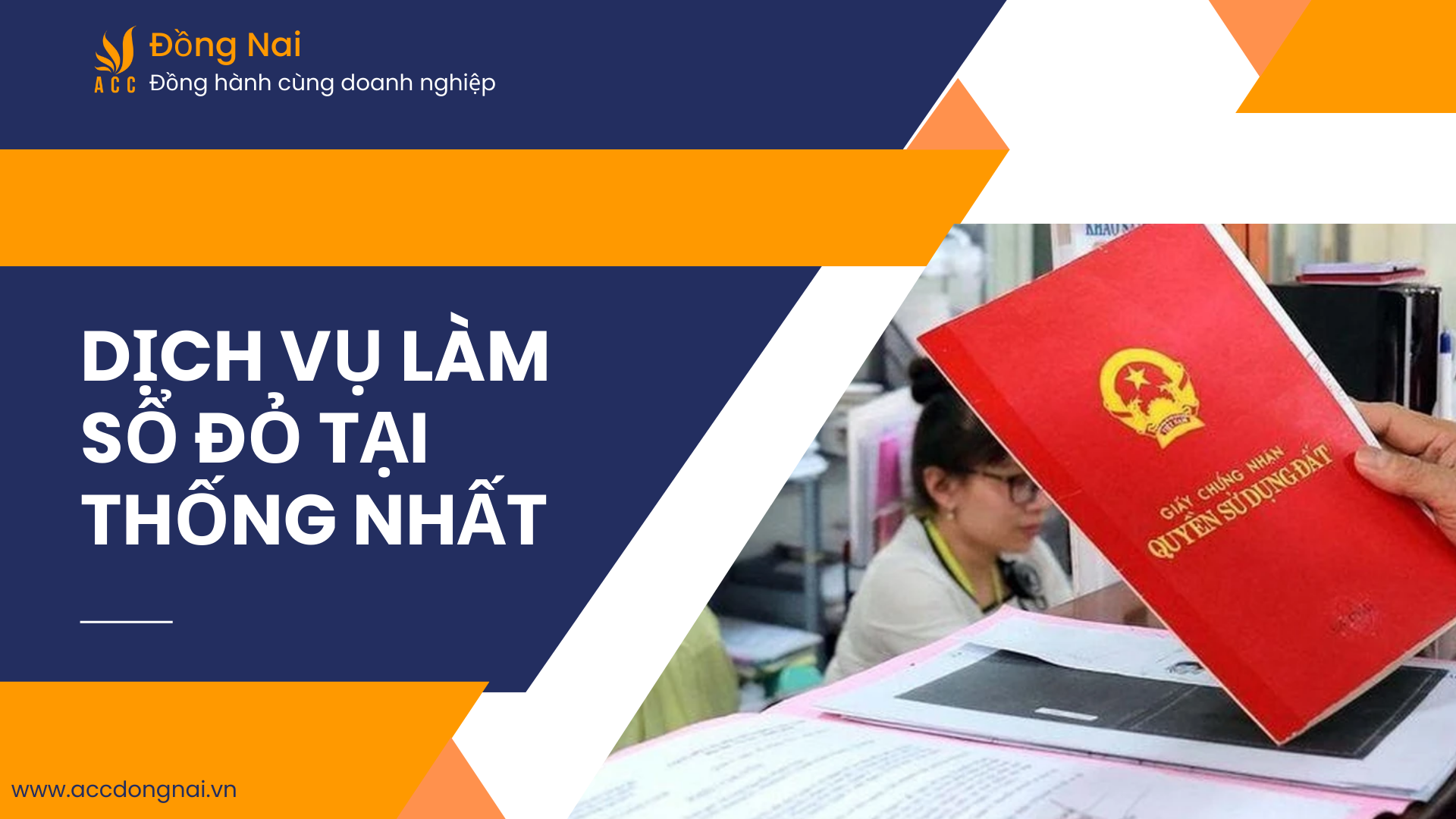 Dịch vụ làm sổ đỏ tại Thống Nhất