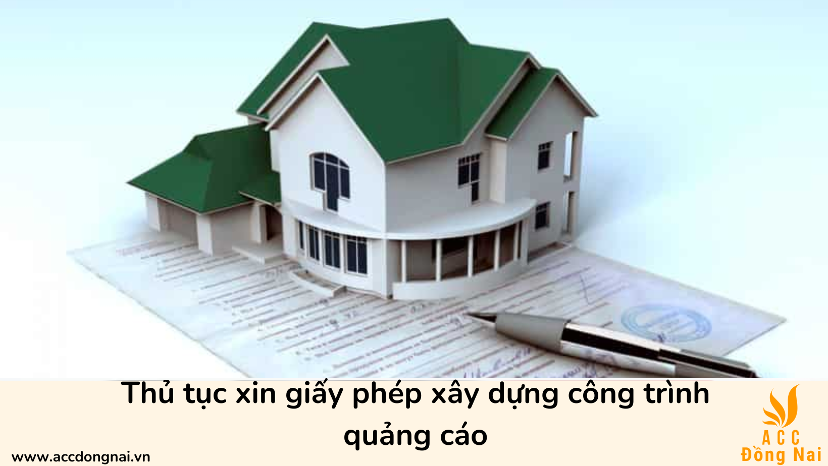 Thủ tục xin giấy phép xây dựng công trình quảng cáo