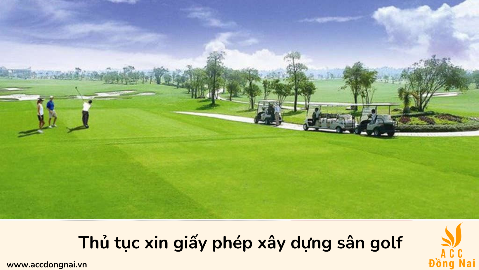 Thủ tục xin giấy phép xây dựng sân golf