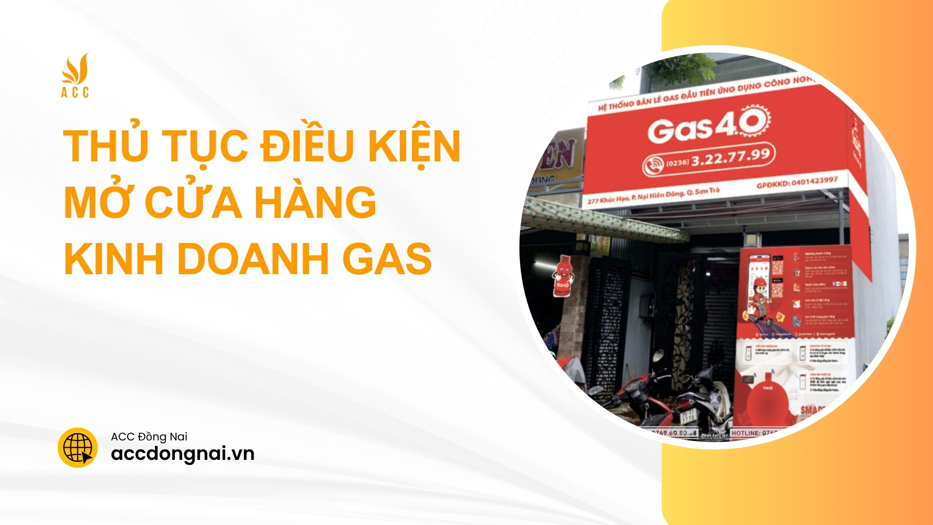 Thủ tục điều kiện mở cửa hàng kinh doanh gas