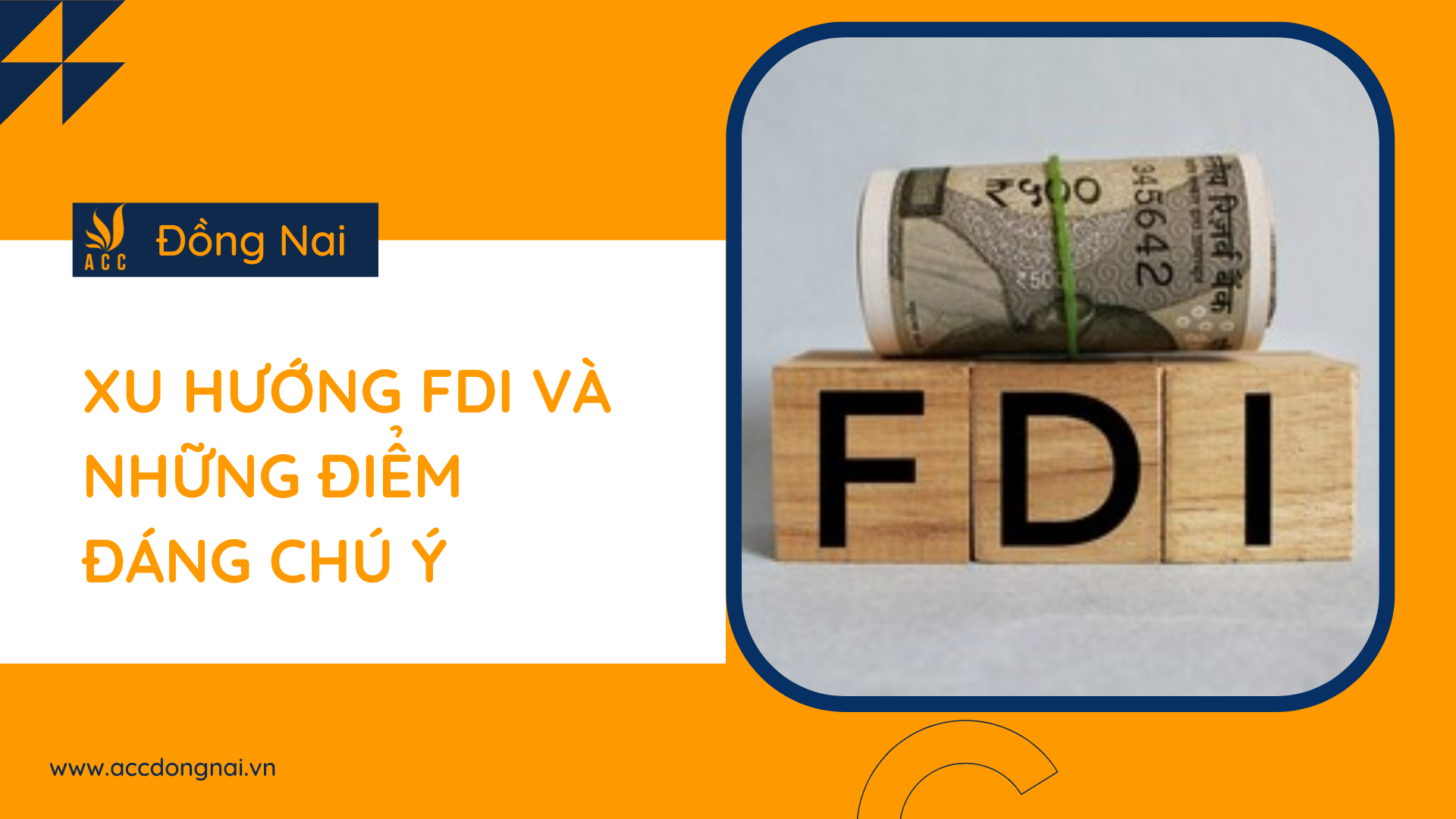 Xu hướng FDI và những điểm đáng chú ý