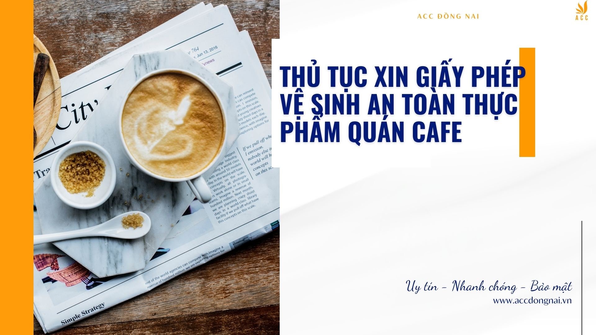 Thủ tục xin giấy phép vệ sinh an toàn thực phẩm quán cafe