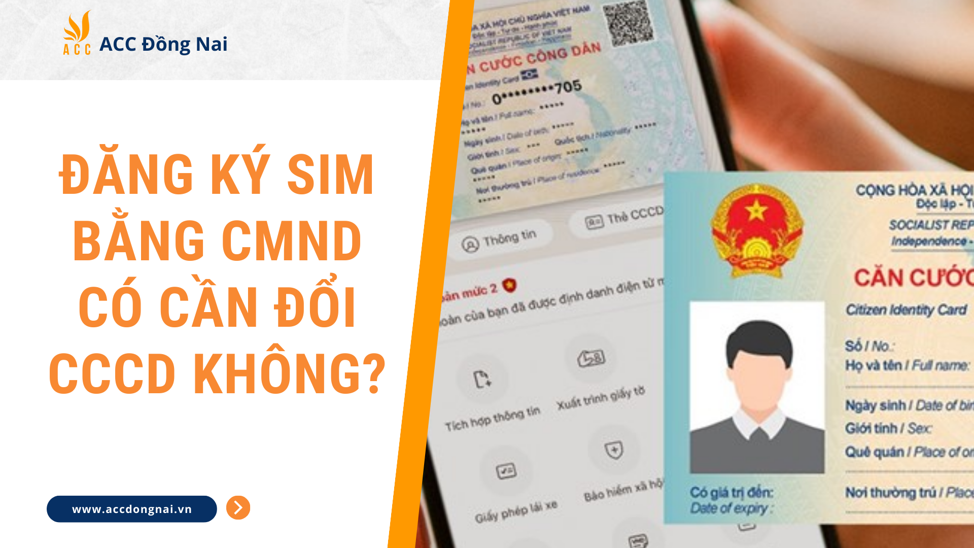 Đăng ký Sim bằng CMND có cần đổi CCCD không?