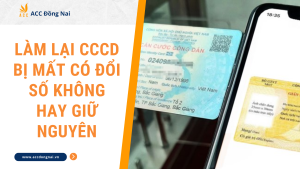 Làm lại CCCD bị mất có đổi số không hay giữ nguyên