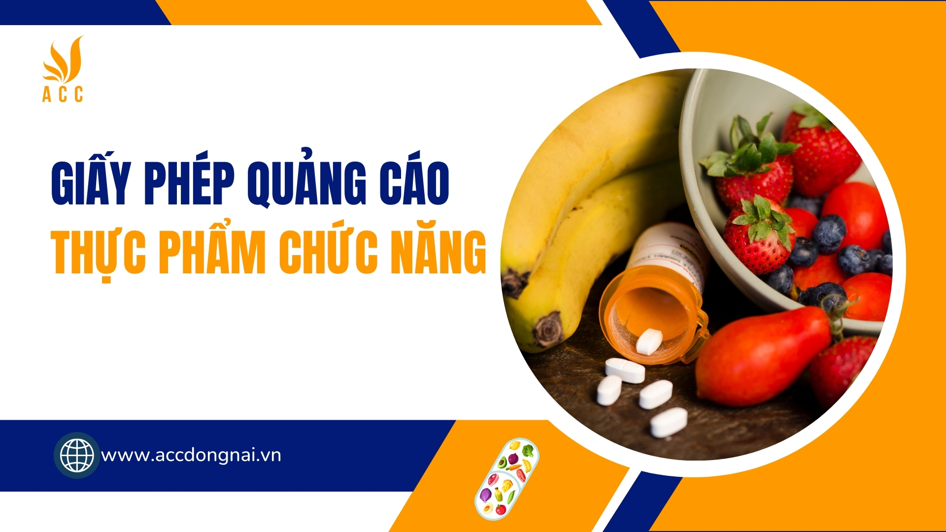 Thủ tục xin giấy phép quảng cáo thực phẩm chức năng