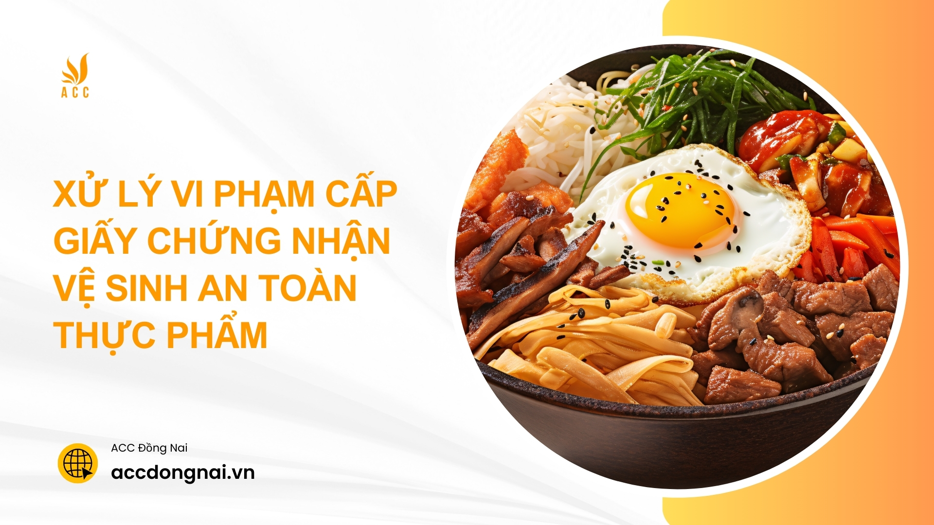 Xử lý vi phạm cấp giấy chứng nhận vệ sinh an toàn thực phẩm