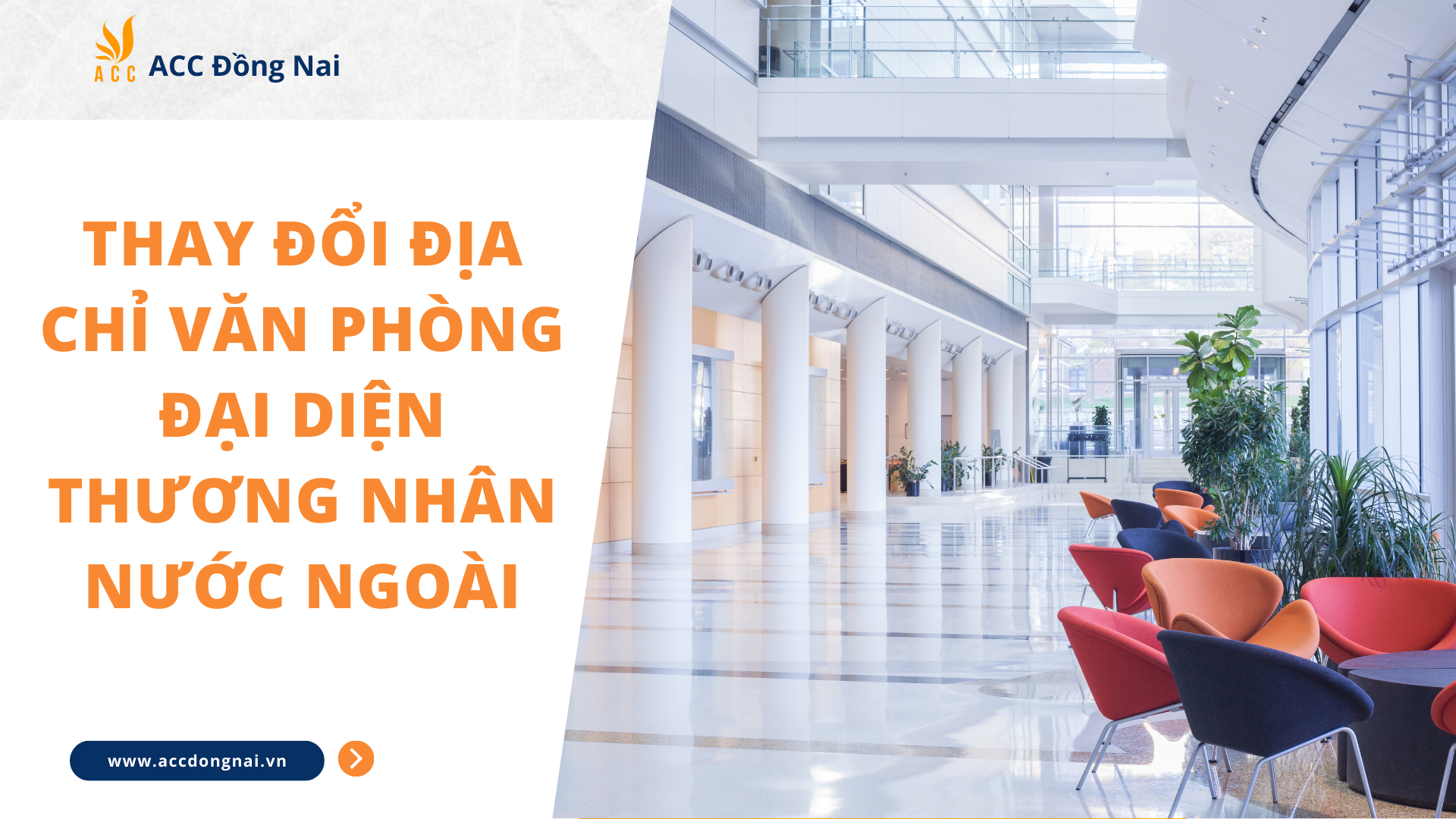 Thay đổi địa chỉ văn phòng đại diện thương nhân nước ngoài