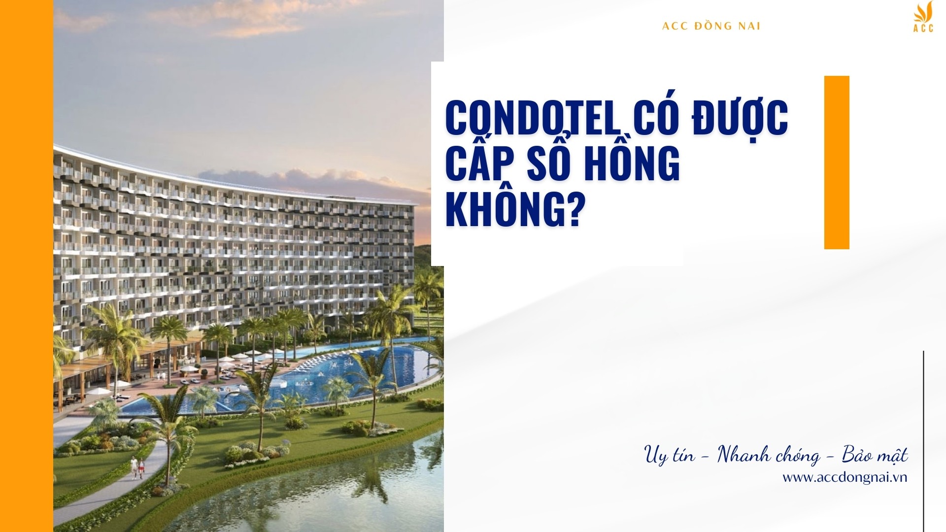 Condotel có được cấp sổ hồng không?