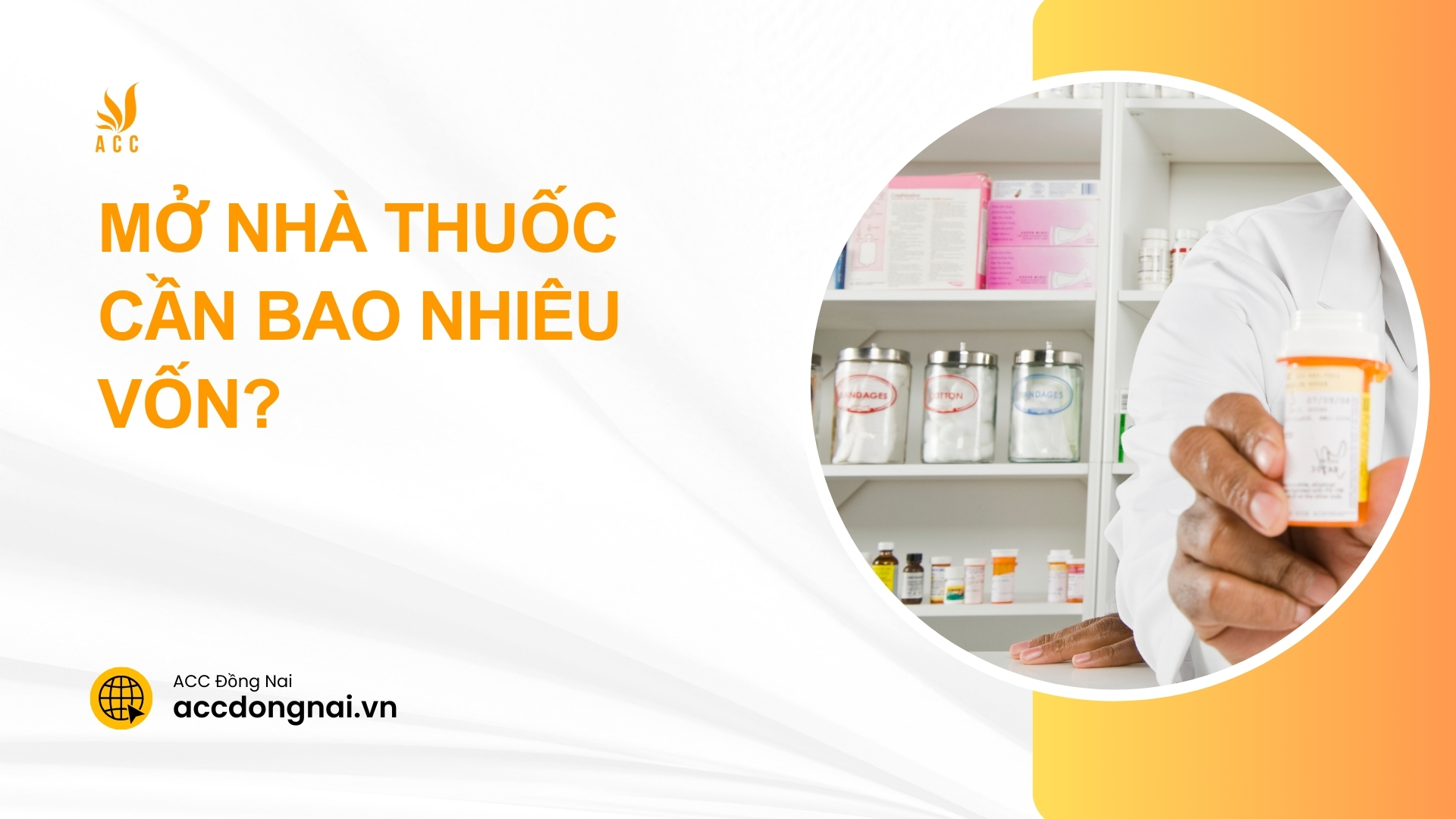 Mở nhà thuốc cần bao nhiêu vốn? 