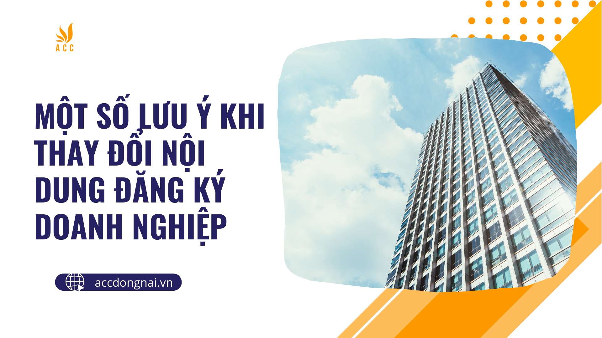 Một số lưu ý khi thay đổi nội dung đăng ký doanh nghiệp