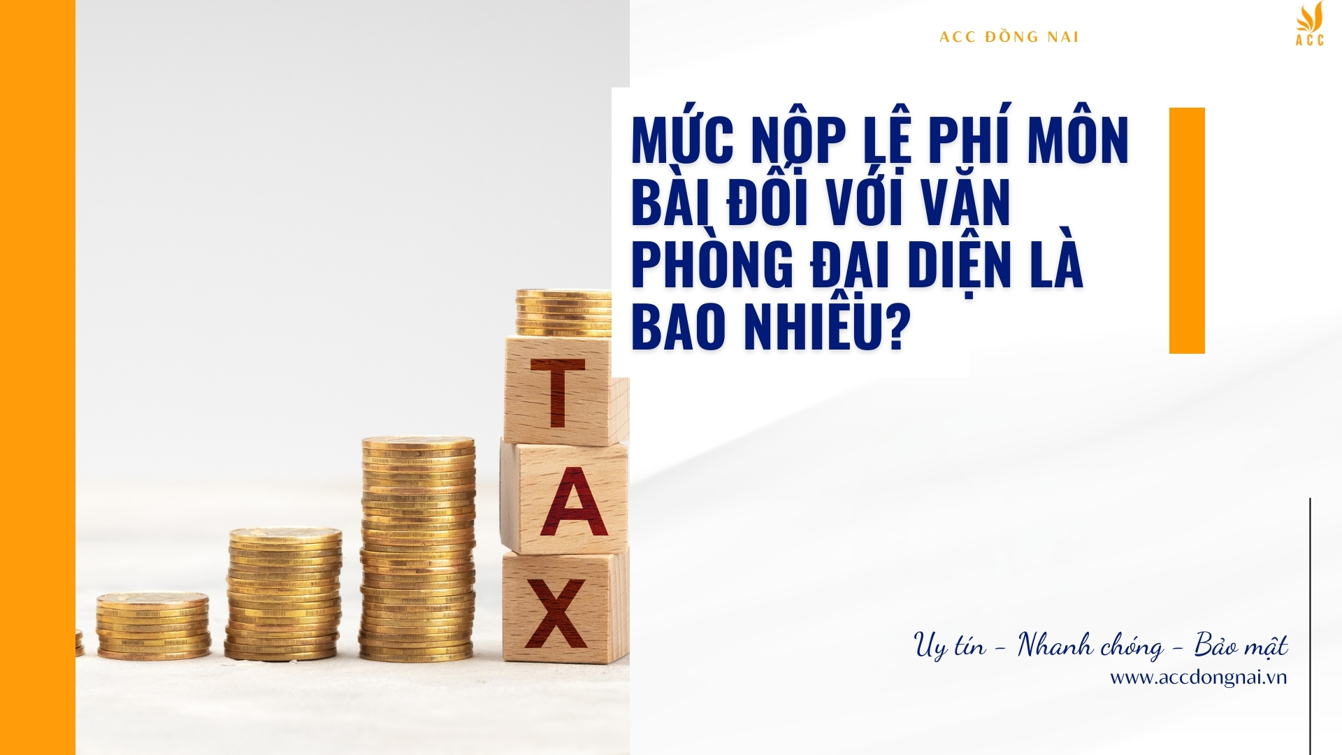 Mức nộp lệ phí môn bài đối với văn phòng đại diện là bao nhiêu?