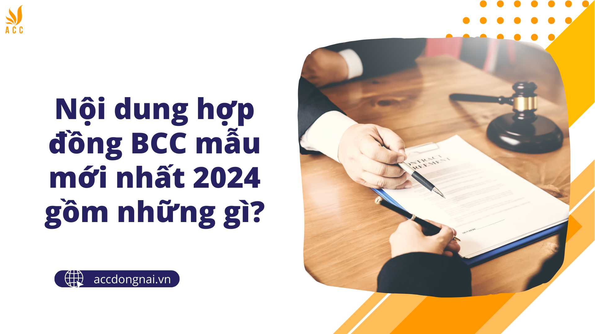 Nội dung hợp đồng BCC mẫu mới nhất 2024 gồm những gì?