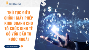 Thủ tục Điều chỉnh Giấy phép kinh doanh cho tổ chức kinh tế