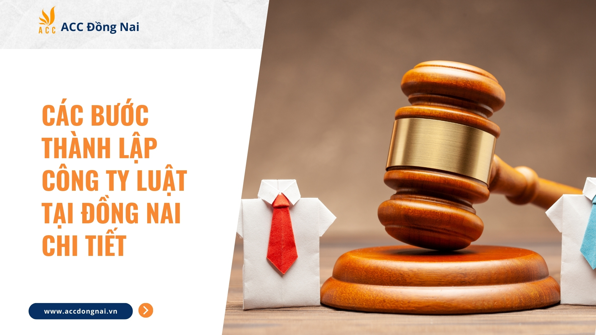 Các bước thành lập công ty Luật tại Đồng Nai chi tiết