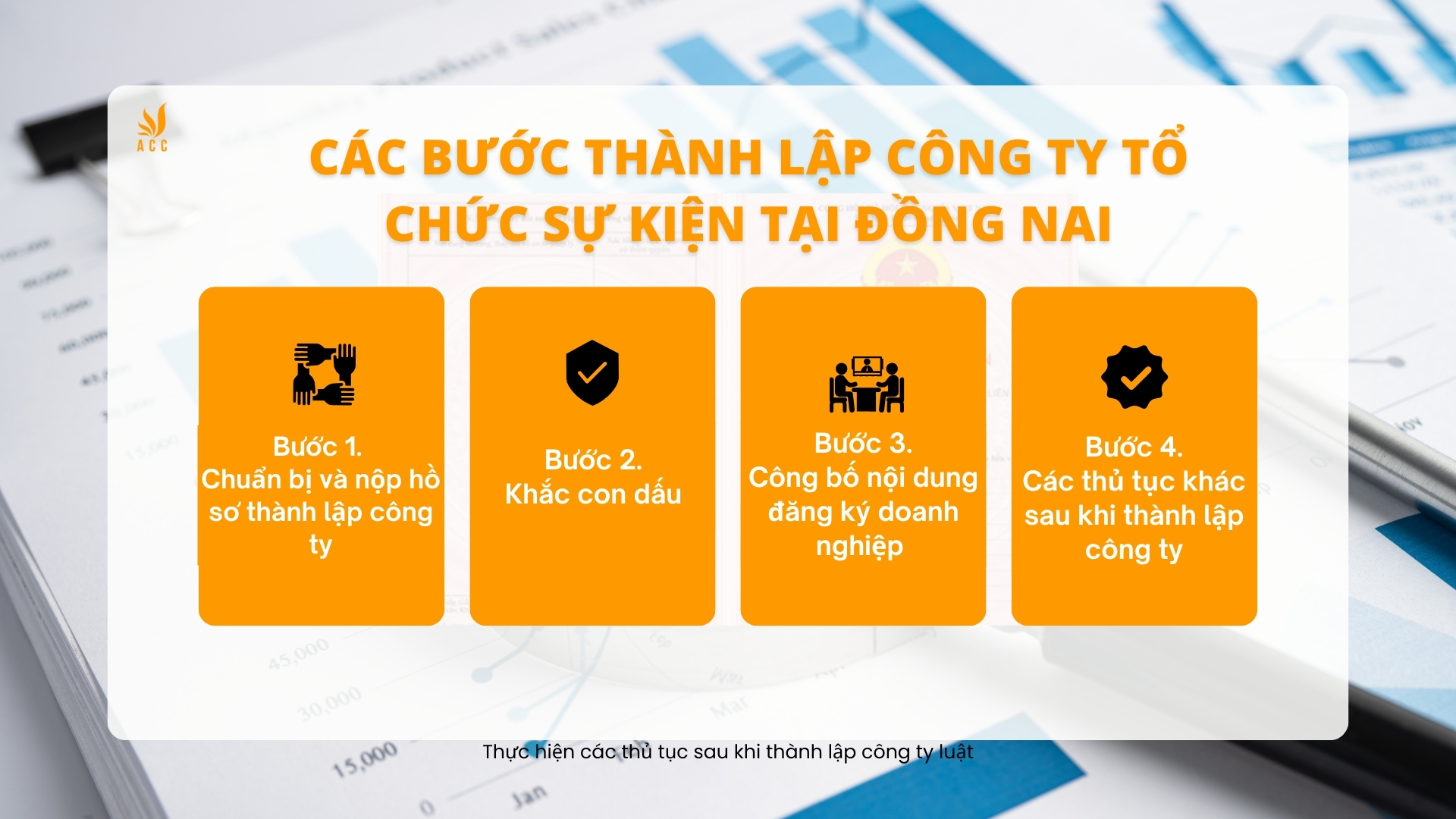 các bước thành lập công ty tổ chức sự kiện tại Đồng Nai