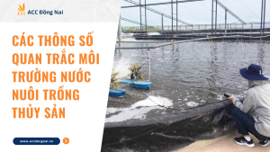 Các thông số quan trắc môi trường nước nuôi trồng thủy sản