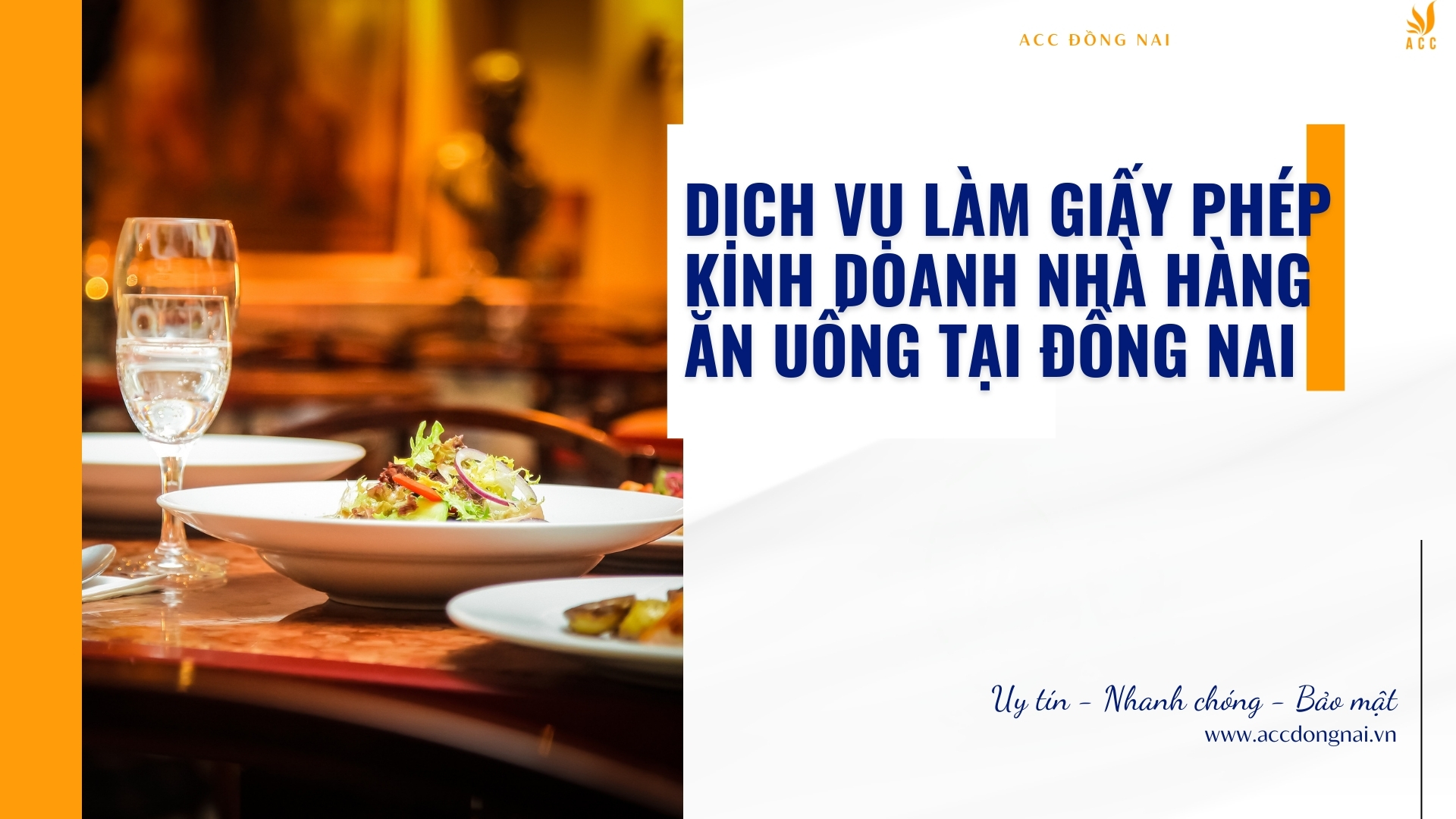 Dịch vụ làm giấy phép kinh doanh nhà hàng ăn uống tại Đồng Nai