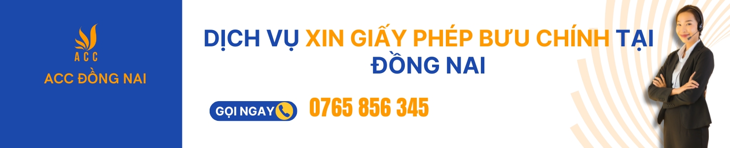 Dịch vụ xin Giấy phép bưu chính tại Đồng Nai banner