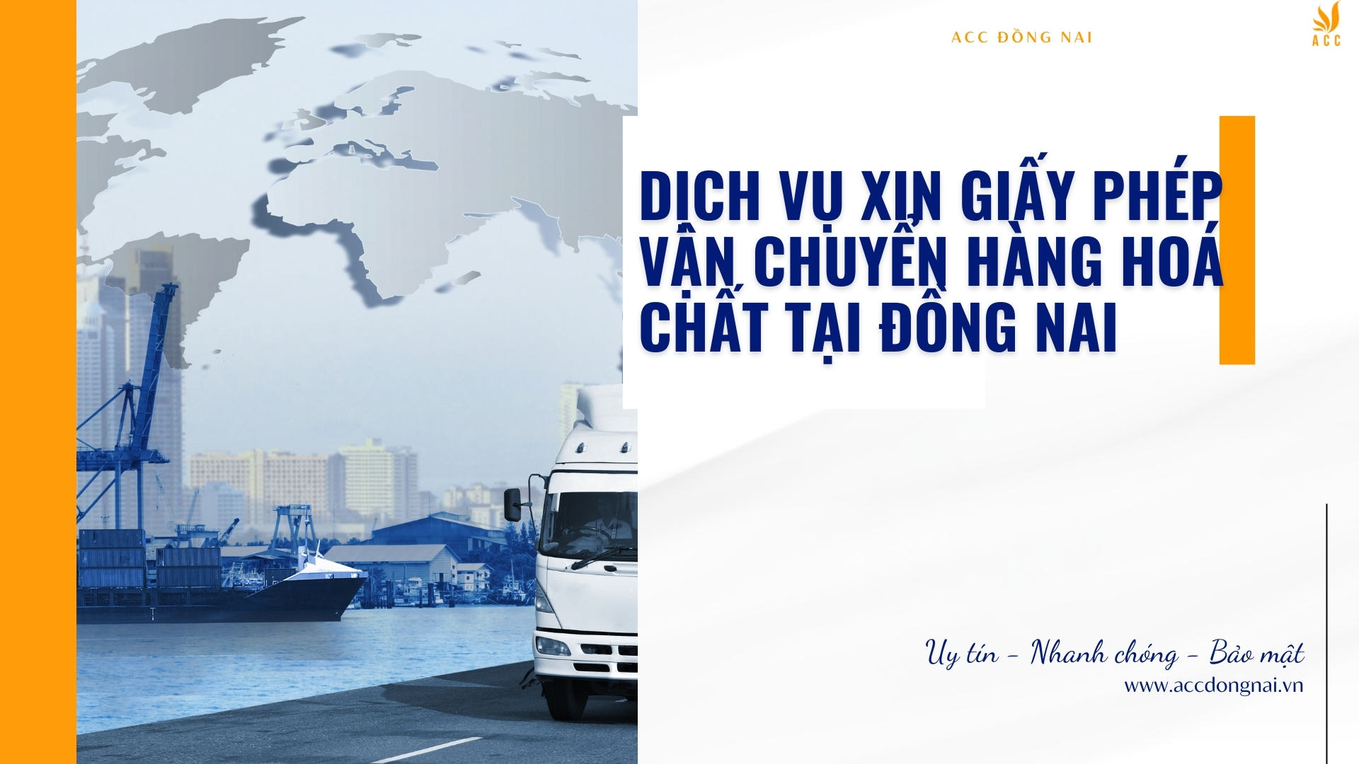 Dịch vụ xin giấy phép vận chuyển hàng hoá chất tại Đồng Nai