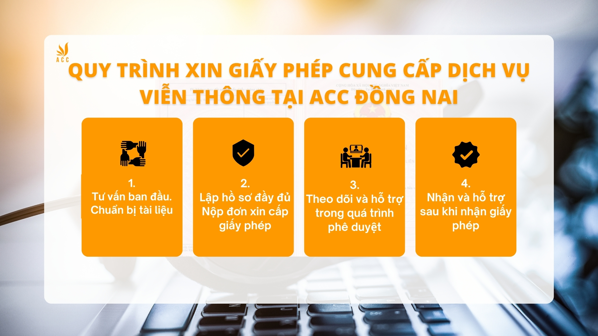 Quy trình xin giấy phép cung cấp dịch vụ viễn thông tại ACC Đồng Nai