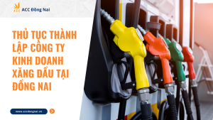 Thủ tục thành lập công ty kinh doanh xăng dầu tại Đồng Nai