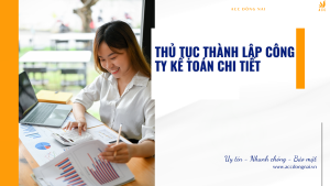 Thủ tục thành lập công ty kế toán chi tiết