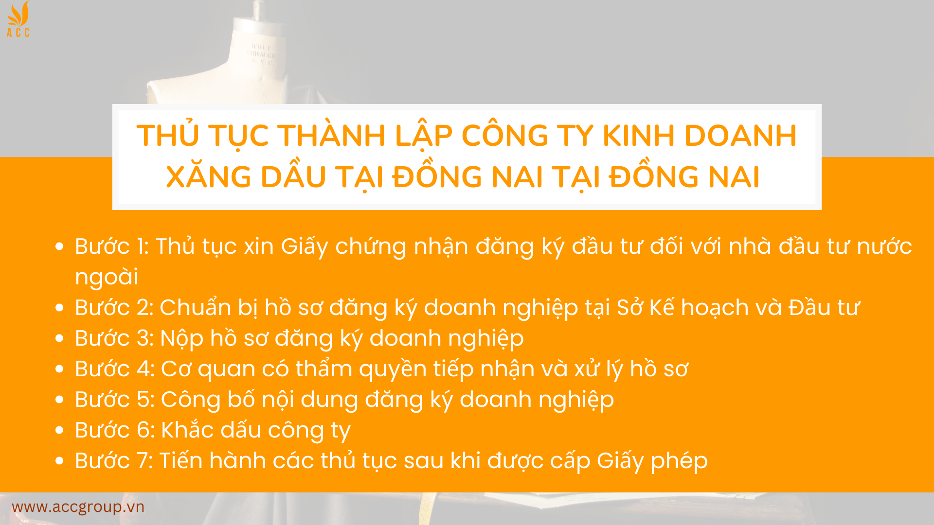 Thủ tục thành lập công ty kinh doanh xăng dầu tại Đồng Nai