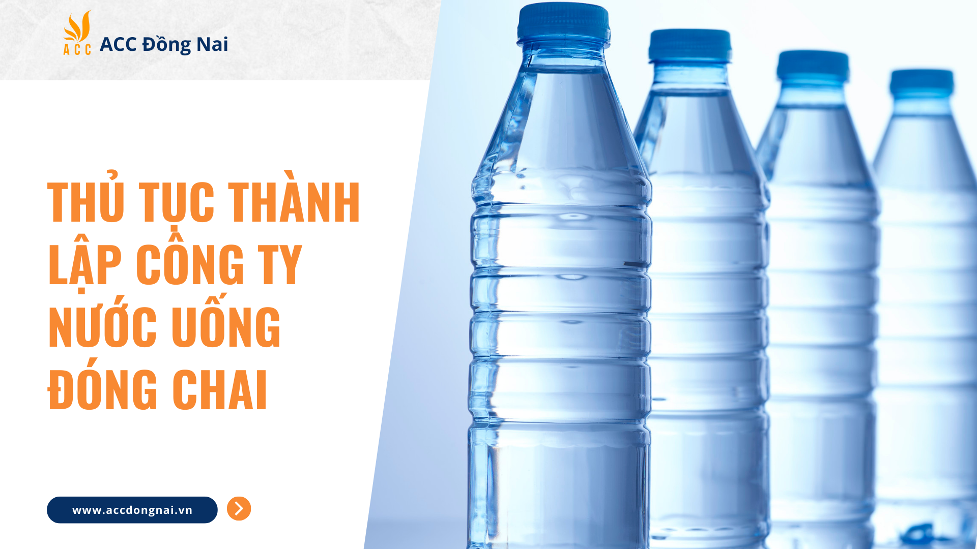 Thủ tục thành lập công ty nước uống đóng chai